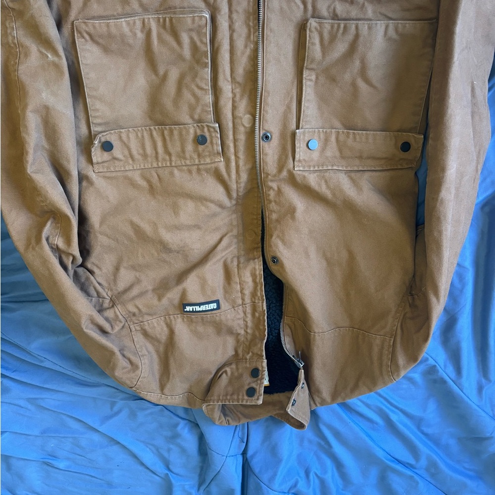 Caterpillar Men's Tan Military Jacket